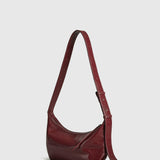 Semmie | Minimalist Leather Shoulder Bag - Aurora-Bags