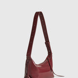 Semmie | Minimalist Leather Shoulder Bag - Aurora-Bags