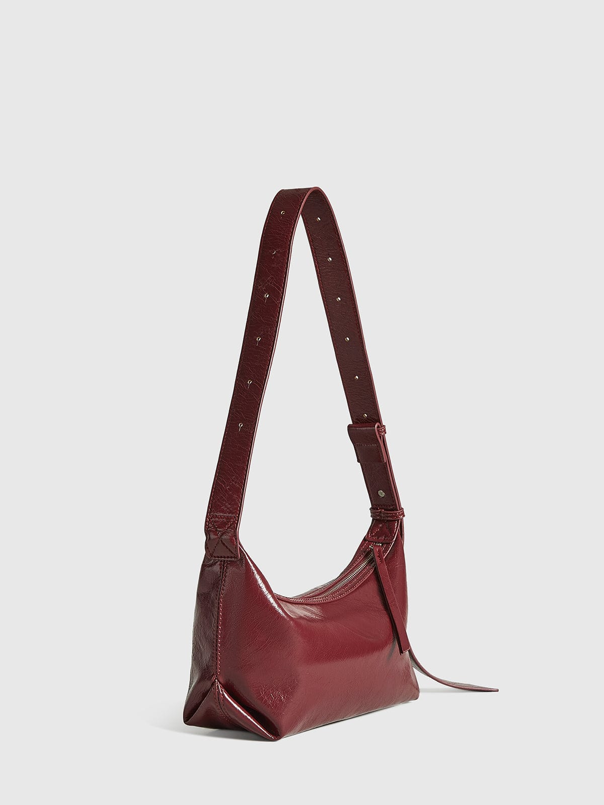 Semmie | Minimalist Leather Shoulder Bag - Aurora-Bags