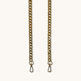 Seraphina | Chunky Gold Curb Chain Strap – Bold & Timeless Accessory