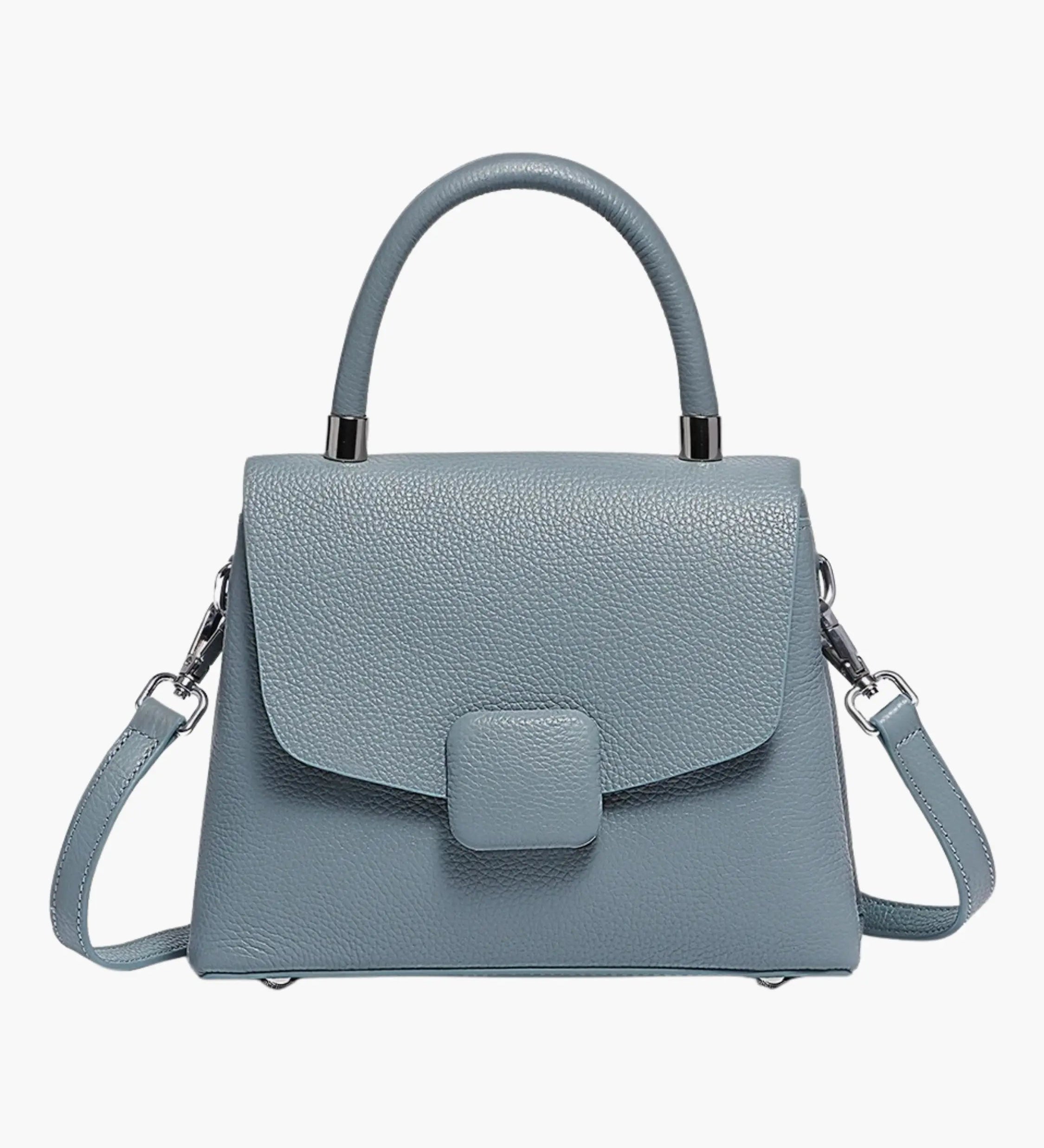 Skylar | Elegant Structured Leather Handbag with Timeless Appeal Feylen.com