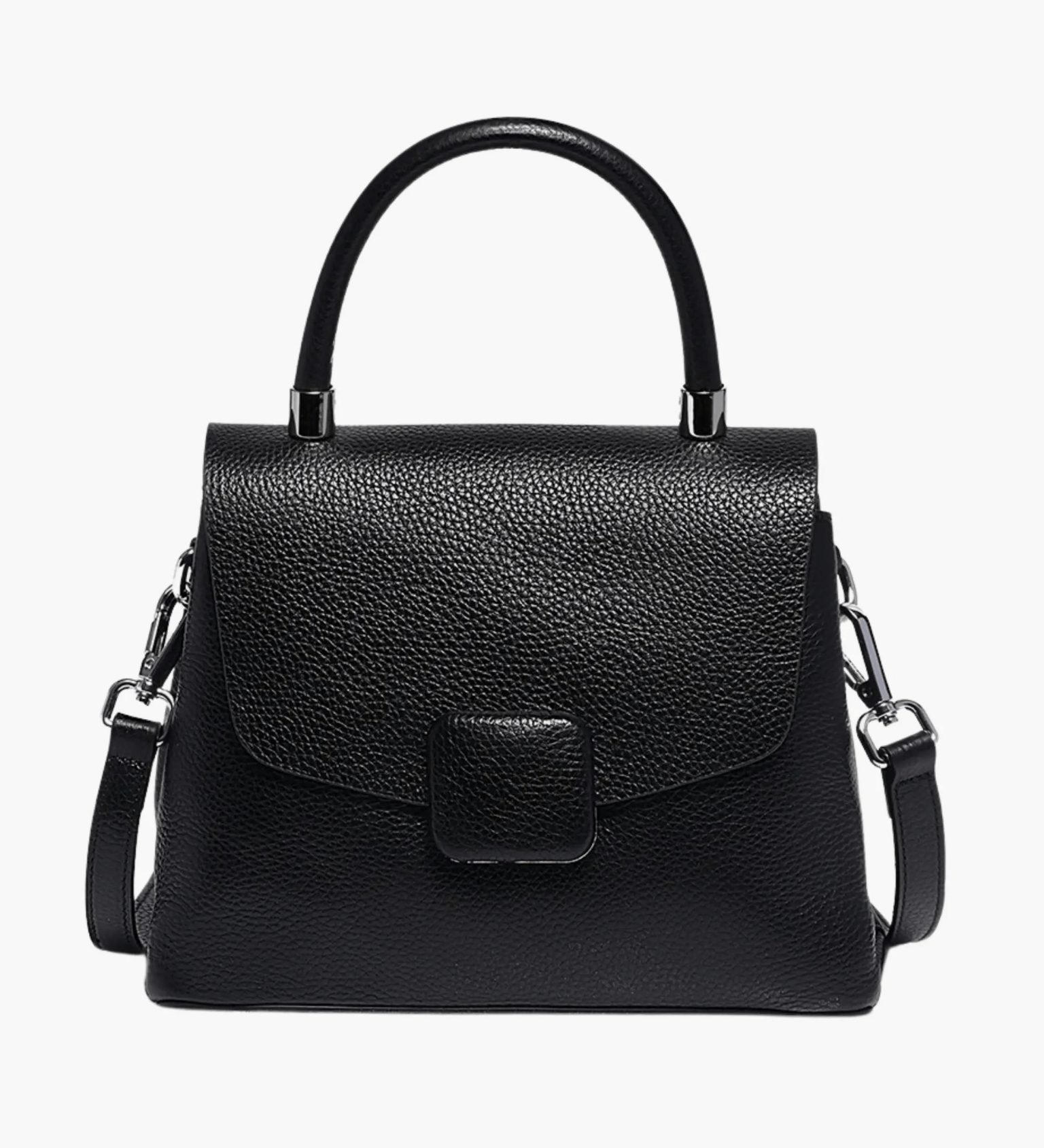 Skylar | Elegant Structured Leather Handbag with Timeless Appeal Feylen.com