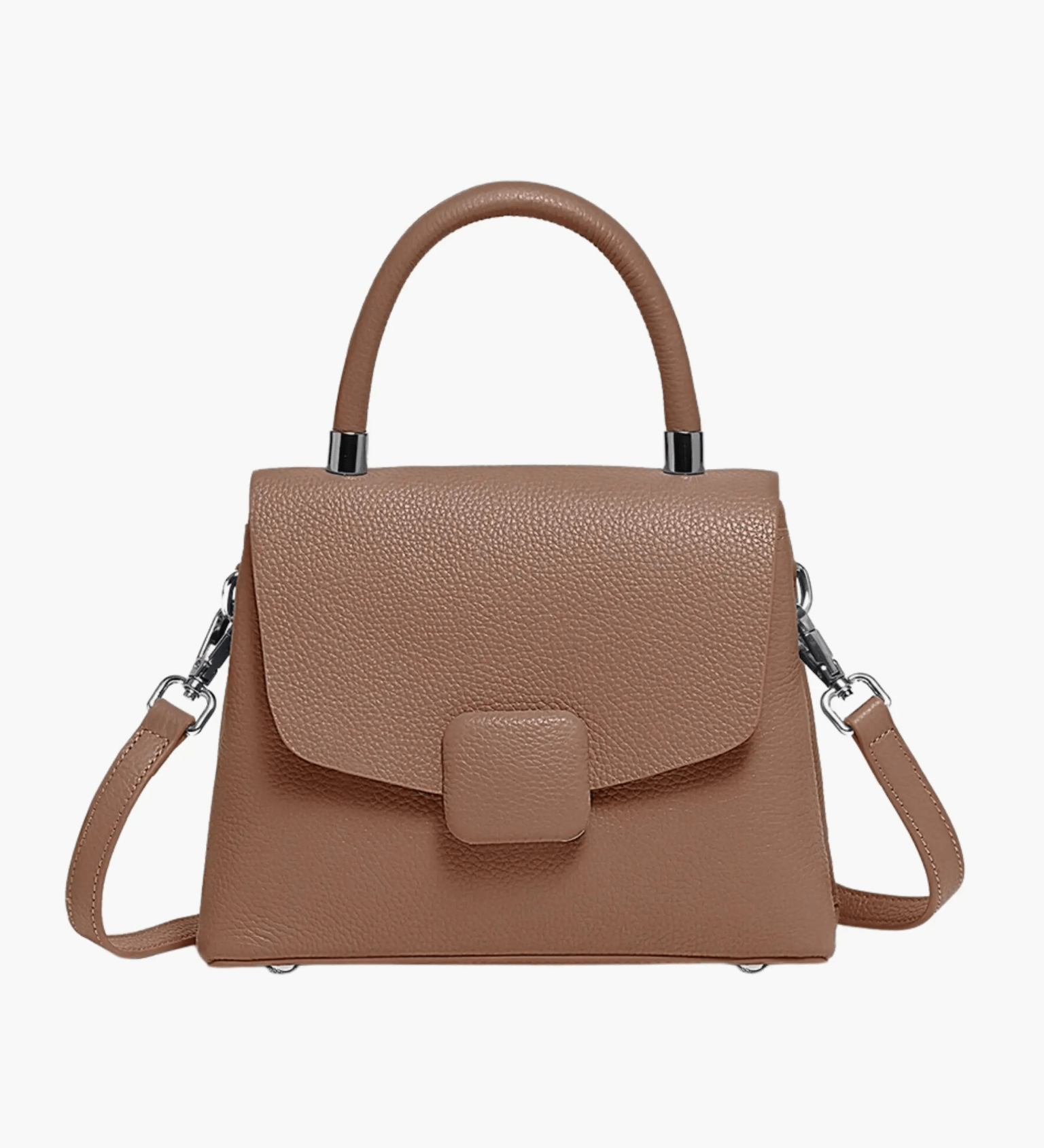 Skylar | Elegant Structured Leather Handbag with Timeless Appeal Feylen.com