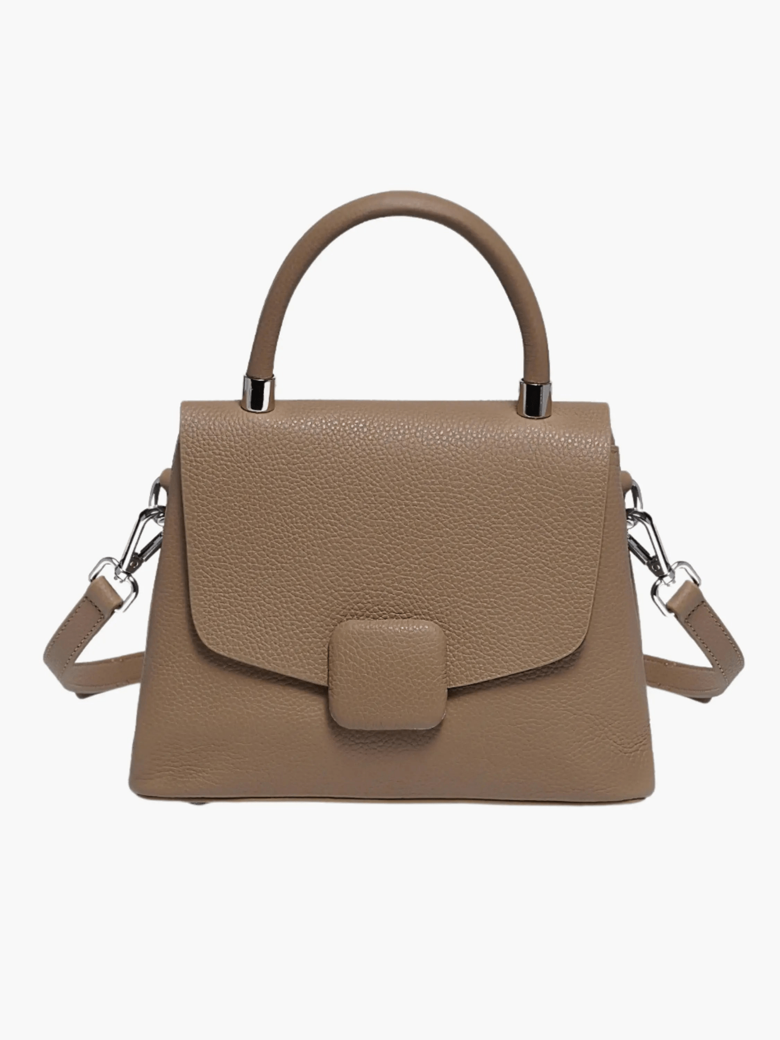 Skylar | Elegant Structured Leather Handbag with Timeless Appeal Feylen.com