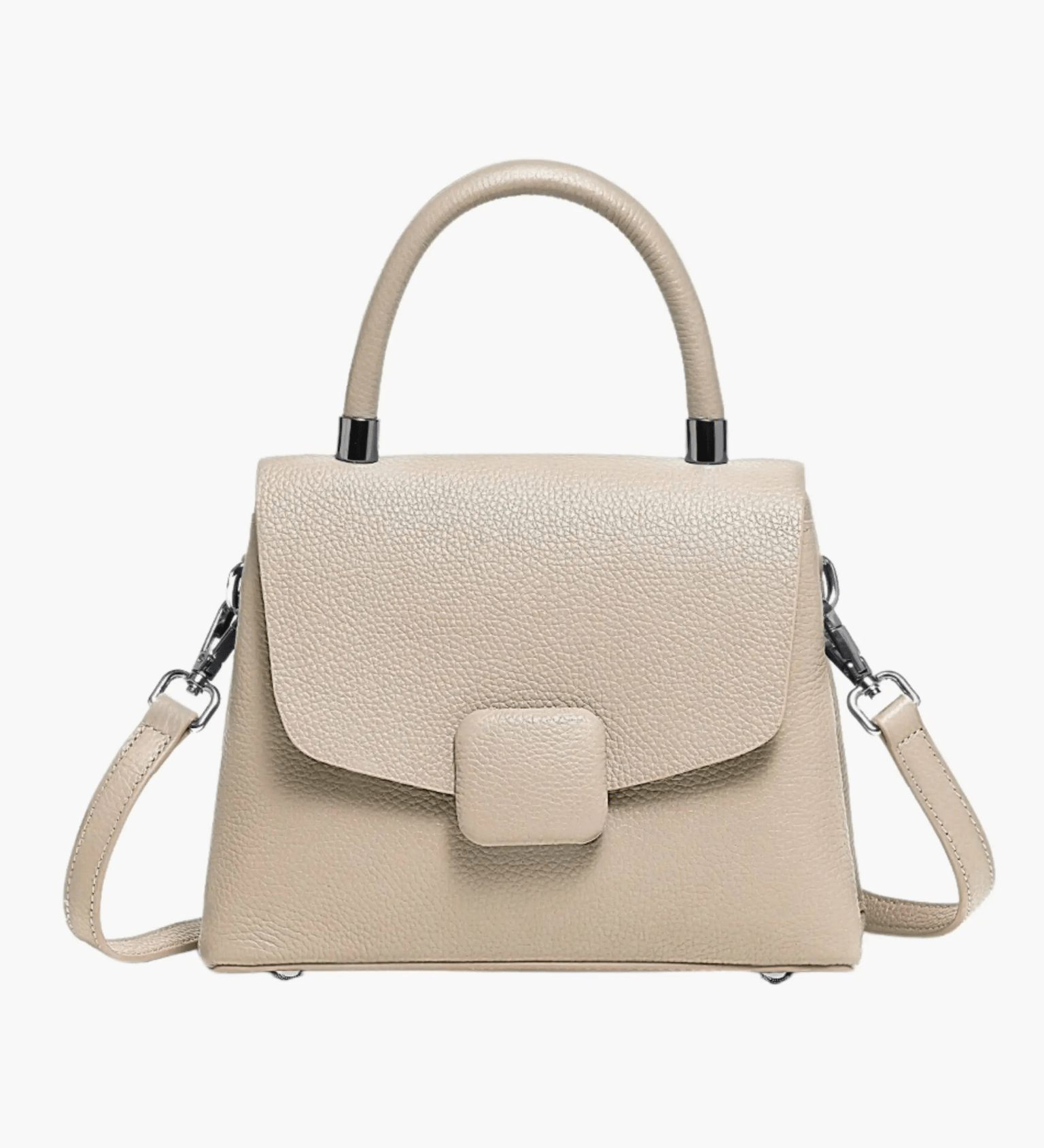 Skylar | Elegant Structured Leather Handbag with Timeless Appeal Feylen.com