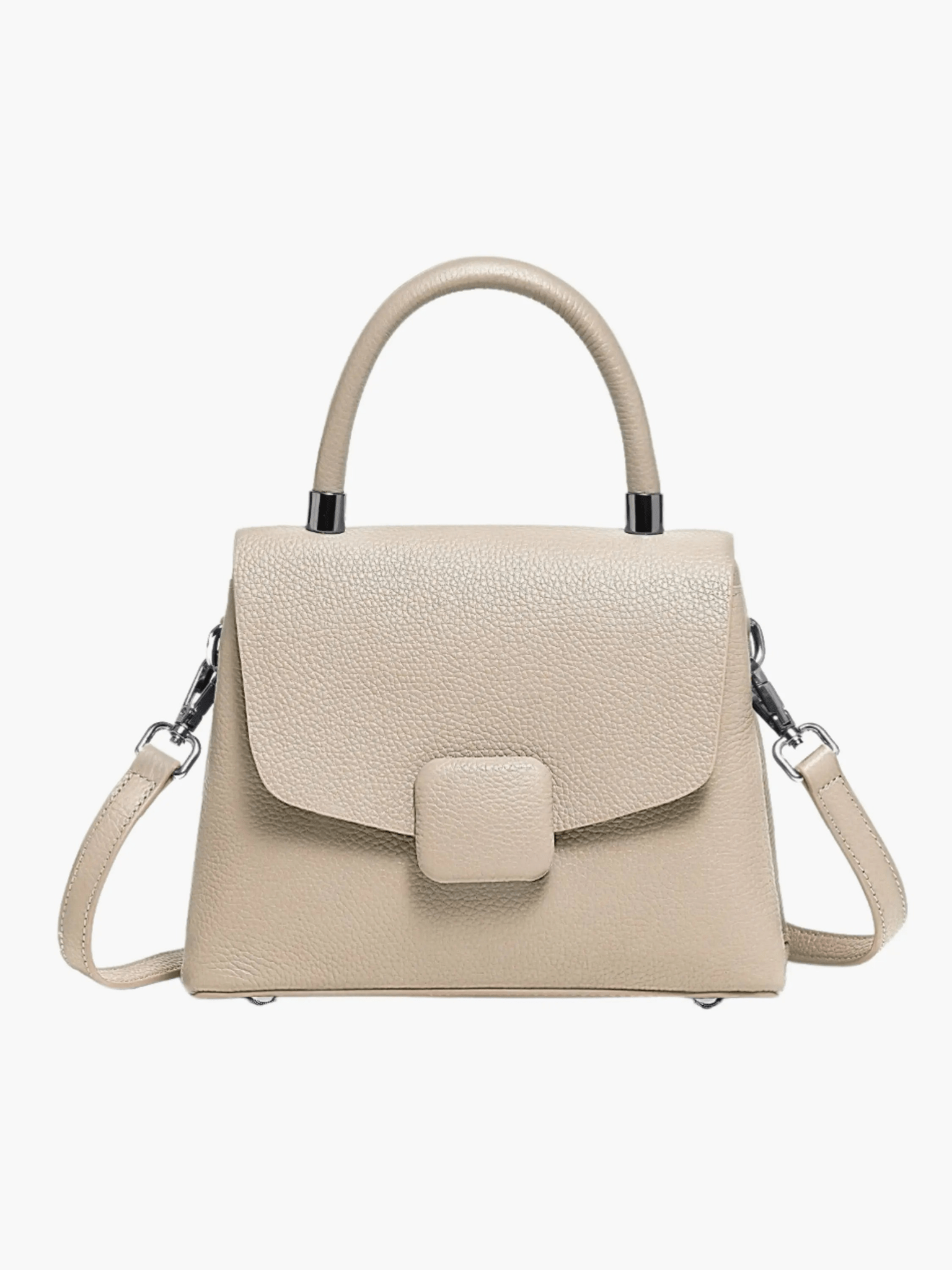 Skylar | Elegant Structured Leather Handbag with Timeless Appeal Feylen.com