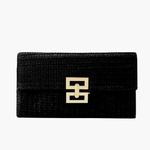 Sophia | Elegant Woven Clutch Aurora-Bags