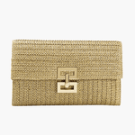 Sophia | Elegant Woven Clutch Aurora-Bags