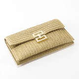 Sophia | Elegant Woven Clutch Aurora-Bags