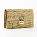 Sophia | Elegant Woven Clutch Aurora-Bags