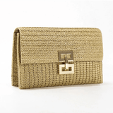 Sophia | Elegant Woven Clutch Aurora-Bags