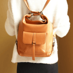 Sophie | Sleek Leather Backpack with Modern Design Aurora-Bags