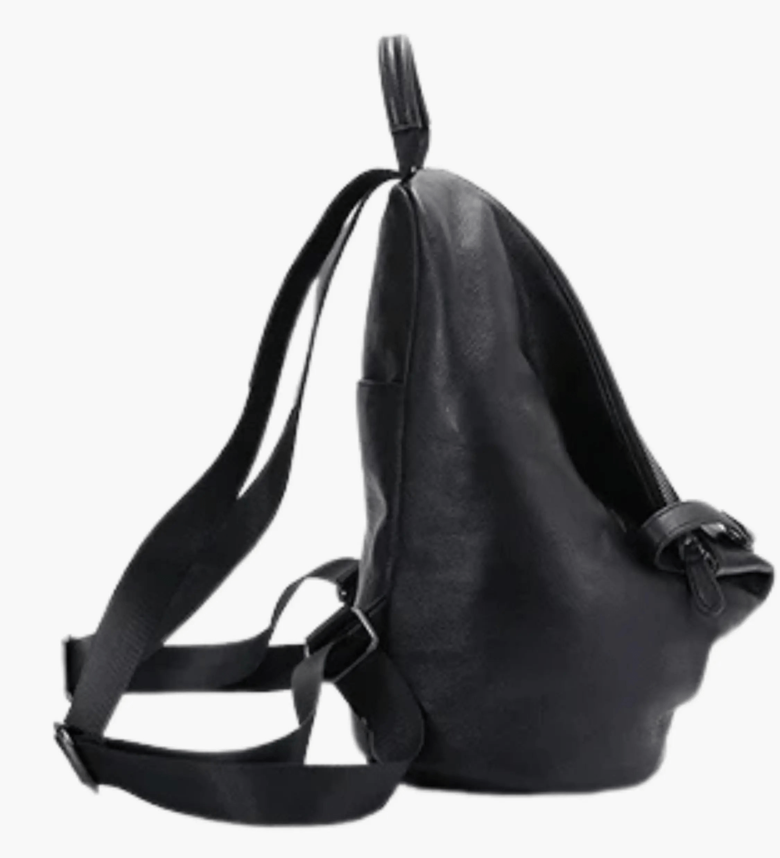 Stella | Modern Leather Backpack with Unique Zipper Detailing Aurora-Bags