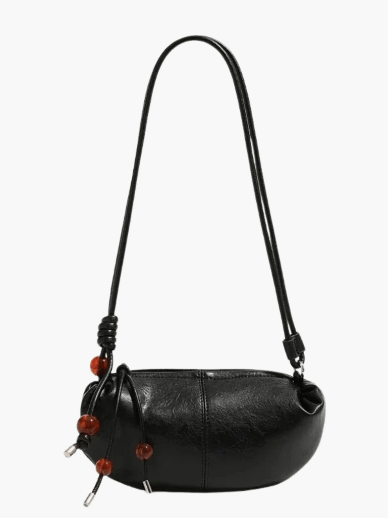 Rose | Vintage Hobo Schoudertas Tas in Zacht Premium Leer Aurora-Bags