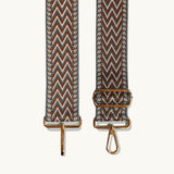 Zafira | Chevron Woven Bag Strap – Stylish & Adjustable Accessory