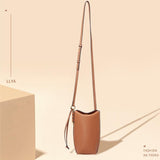 Briselle | Leather Crossbody Bag – Elegant Simplicity & Modern Charm