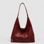Vintage Leren Tote Shopper Aurora-Bags