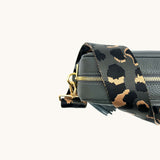 Novara | Leopard Print Woven Bag Strap – Bold & Adjustable Accessory