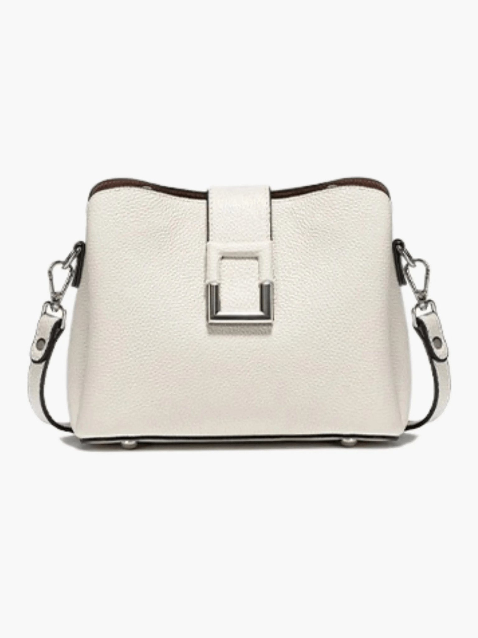 Taylor | Contemporary Boxy Crossbody Bag with Metallic Accents Aurora-Bags