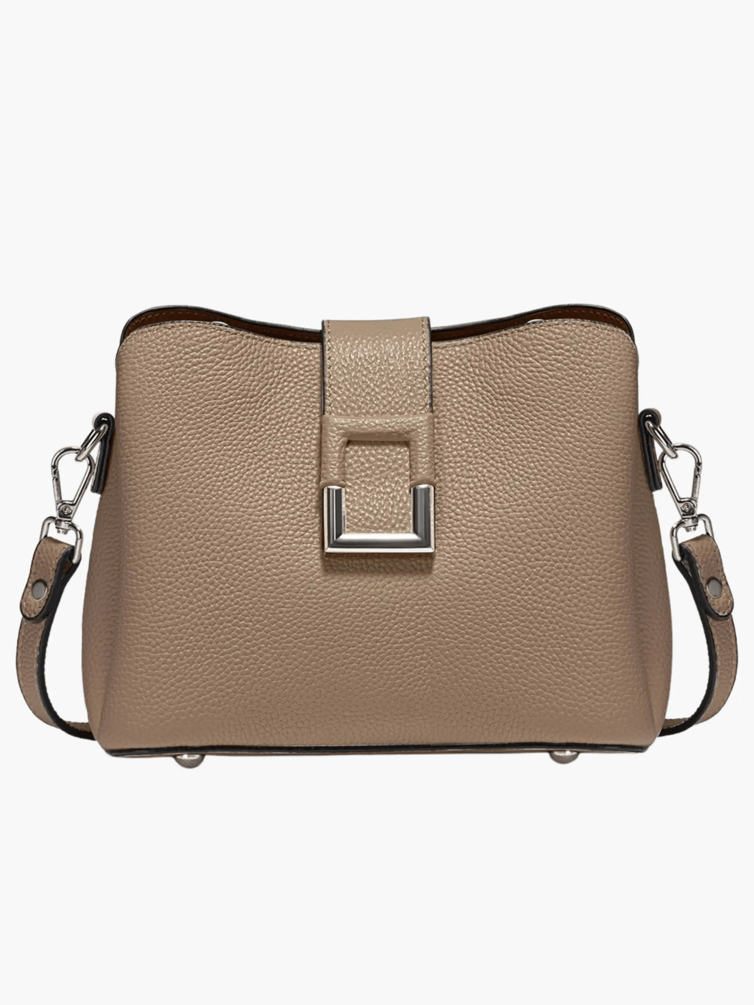 Taylor | Contemporary Boxy Crossbody Bag with Metallic Accents Aurora-Bags