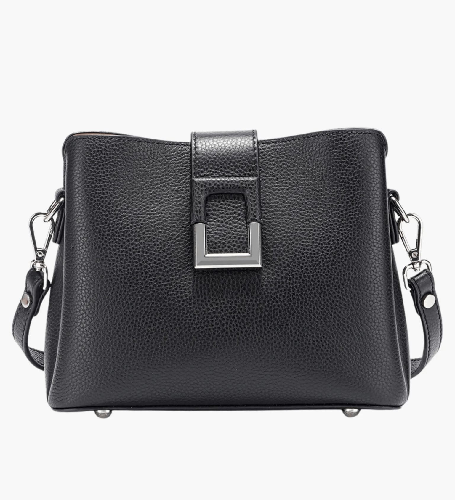 Taylor | Contemporary Boxy Crossbody Bag with Metallic Accents Aurora-Bags