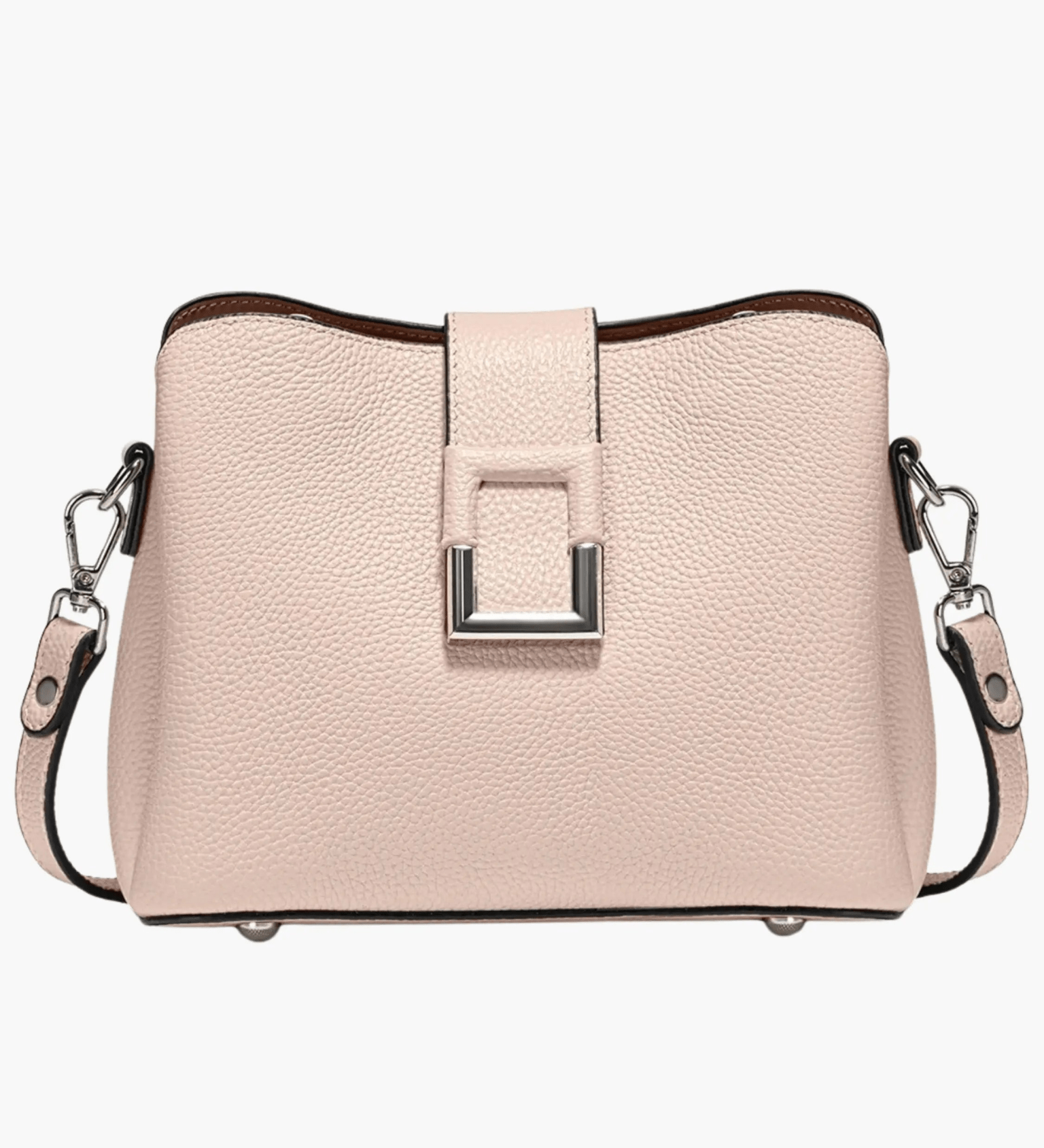 Taylor | Contemporary Boxy Crossbody Bag with Metallic Accents Aurora-Bags