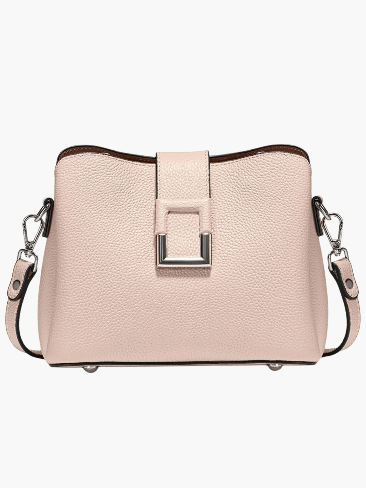 Taylor | Contemporary Boxy Crossbody Bag with Metallic Accents Aurora-Bags