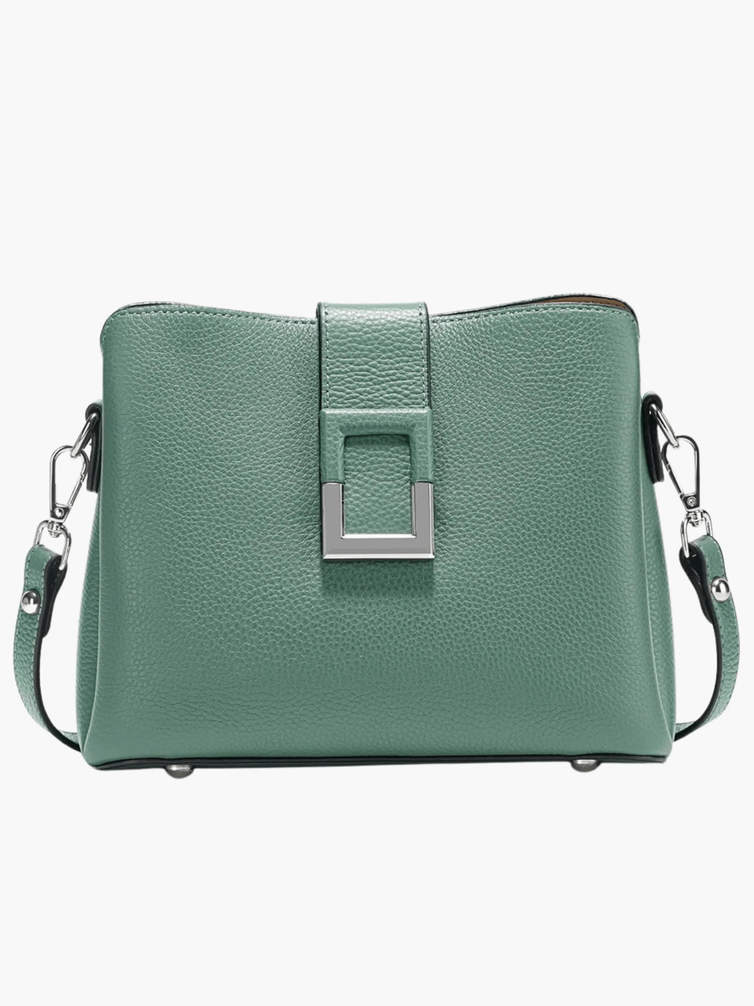 Taylor | Contemporary Boxy Crossbody Bag with Metallic Accents Aurora-Bags