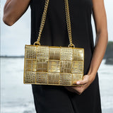 The Emily | Crocodile Pattern Crossbody Bag - from Aurora-Bags for sale at Aurora-Bags