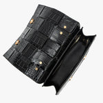 The Emily | Crocodile Pattern Crossbody Bag - from Aurora-Bags for sale at Aurora-Bags