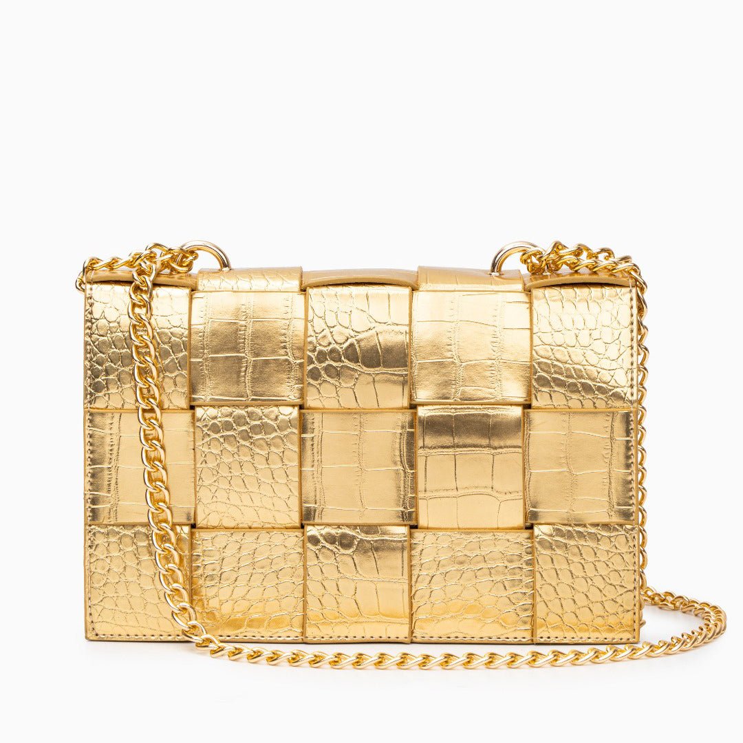 The Emily | Crocodile Pattern Crossbody Bag - from Aurora-Bags for sale at Aurora-Bags