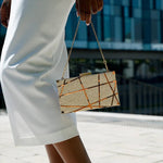 Geometric Clutch Bag Aurora-Bags