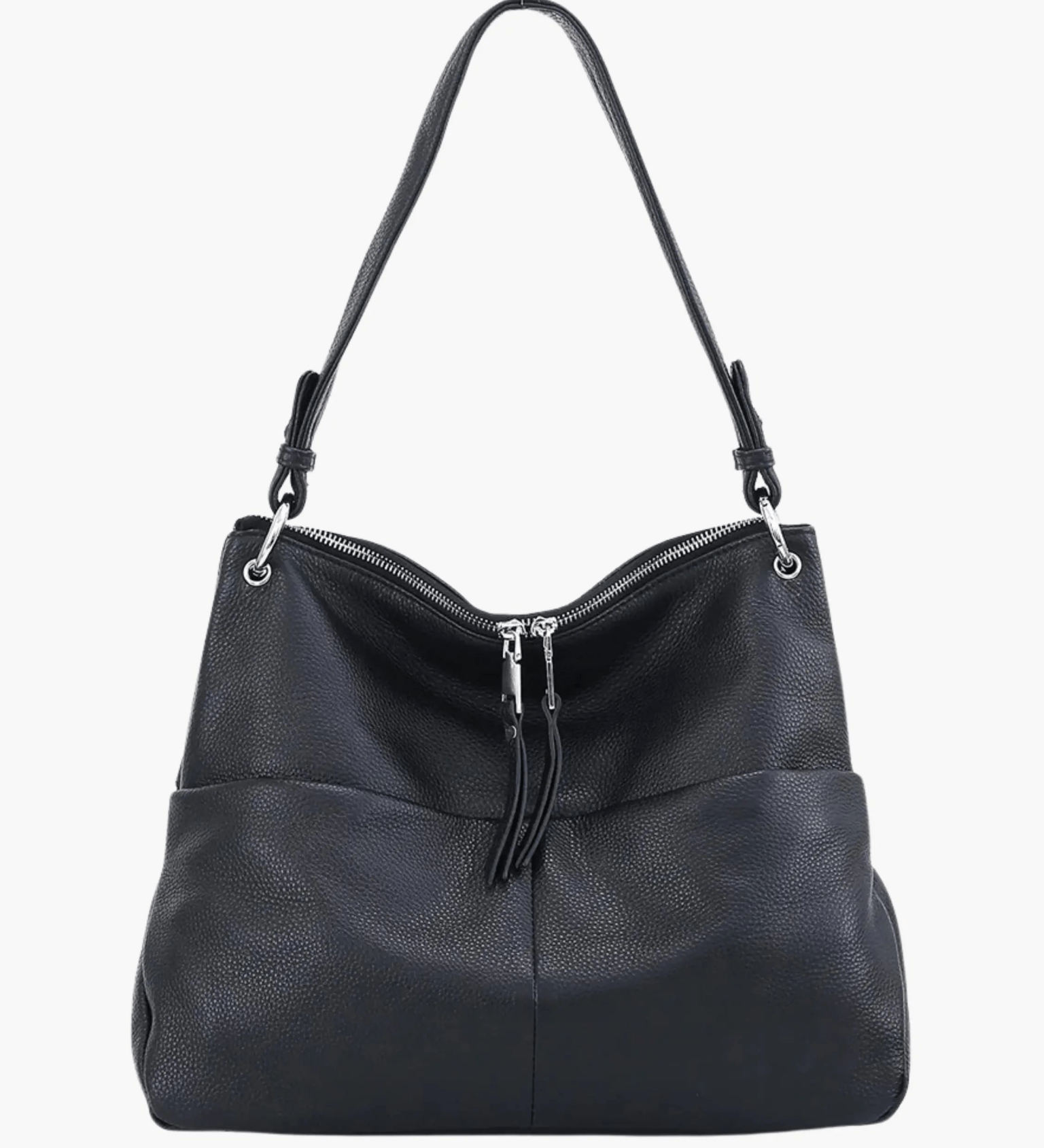 Brynn | Luxe Koeienleren Hobo Handtas met Grote Capaciteit Aurora-Bags