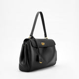 Victoria | Sophisticated Leather Satchel - Aurora-Bags