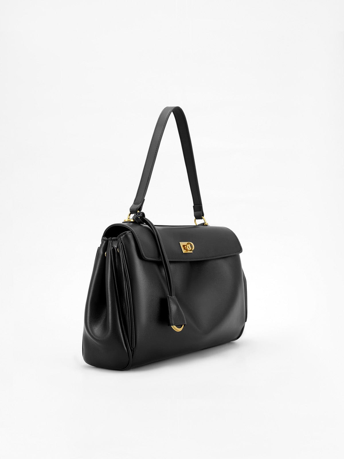 Victoria | Sophisticated Leather Satchel - Aurora-Bags