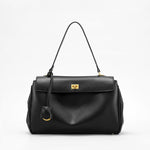 Victoria | Sophisticated Leather Satchel - Aurora-Bags