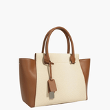 Victoria | Sophisticated Two-Tone Tote Bag Aurora-Bags