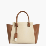 Victoria | Sophisticated Two-Tone Tote Bag Aurora-Bags