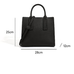 Victoria | Structured Tote Bag – Modern Elegance in Black - from Aurora-Bags for sale at Aurora-Bags