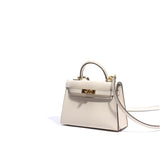 Elvessa | Ivory Structured Handbag – Elegant & Timeless