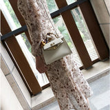 Elvessa | Ivory Structured Handbag – Elegant & Timeless