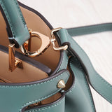 Xylora | White Structured Leather Tote – Elegant & Timeless