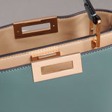 Xylora | White Structured Leather Tote – Elegant & Timeless