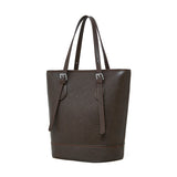 Amelia | Brown Leather Bucket Bag – Sleek & Sophisticated