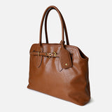 Clara | Dark Brown Leather Handbag – Classic & Refined