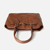 Clara | Dark Brown Leather Handbag – Classic & Refined