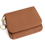 Charlotte | Pebbled Leather Mini Wallet – Chic & Compact Convenience