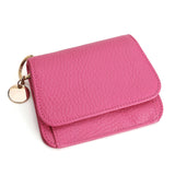 Charlotte | Pebbled Leather Mini Wallet – Chic & Compact Convenience