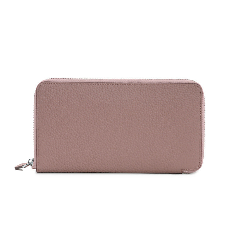 Ondine | Vibrant Leather Zip-Around Wallet – Chic & Functional Luxury