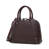 Calypso | Elegant Brown Dome Handbag – Classic Style & Everyday Luxury